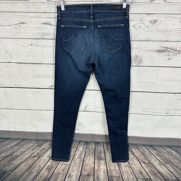 AG Adriano Goldschmied Jeans Womens Size 29 Blue Farrah High Rise Skinny Stretch - Picture 5 of 16